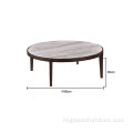 Moderne minimalistische slimme salontafel marmeren boventafel